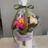 Romantic Felt Flower Pot