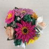 Romantic Felt Flower Pot