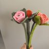 Handmade Felt Rose - 3 colours available