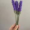 Handmade Felt Lavender Stem - 3 colours available