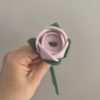 Handmade Felt Rose Bud - 3 colours available