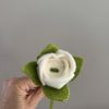 Handmade Felt Rose Bud - 3 colours available