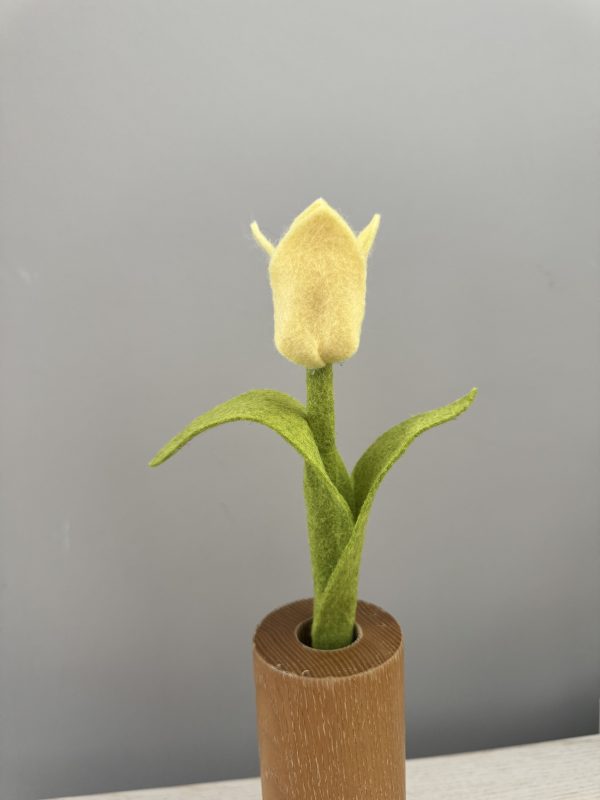 Handmade Felt Tulip -6 colours available