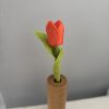 Handmade Felt Tulip -6 colours available