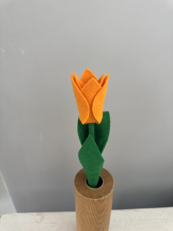 Handmade Felt Tulip -6 colours available