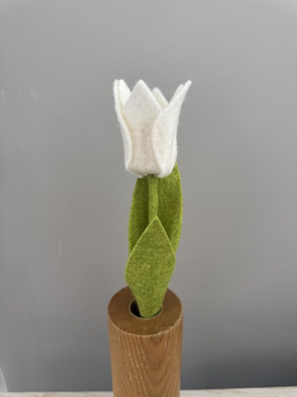 Handmade Felt Tulip -6 colours available