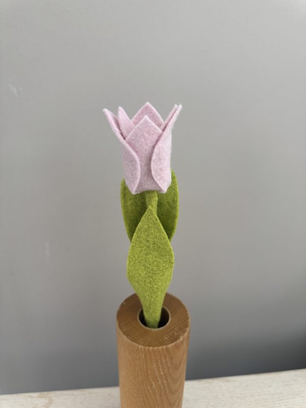 Handmade Felt Tulip -6 colours available