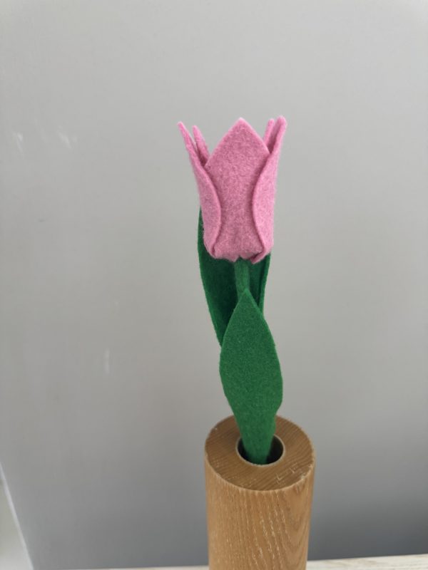 Handmade Felt Tulip -6 colours available