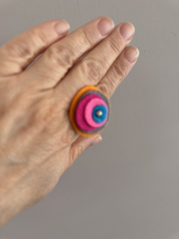 Adjustable Felt Ring