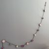 Pink Felt flower Garland