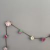 Pink Felt flower Garland