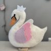 Graceful Felt Swan Ornament