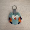 Cute Felt owl key ring