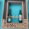 Stunning wine bottle and cork display frame wall art - Image 6
