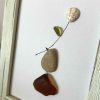 Seaglass Bird Artwork | Coastal Gift | Ocean-Inspired Home Decor