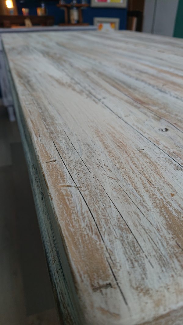 Repurposed wood, rustic dining table - Image 8