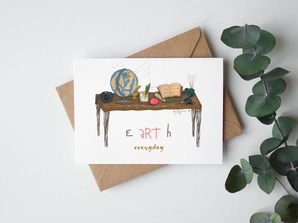 GREETING CARD 'earth'