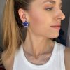 Electric Star Studs – Cobalt Blue - Image 5