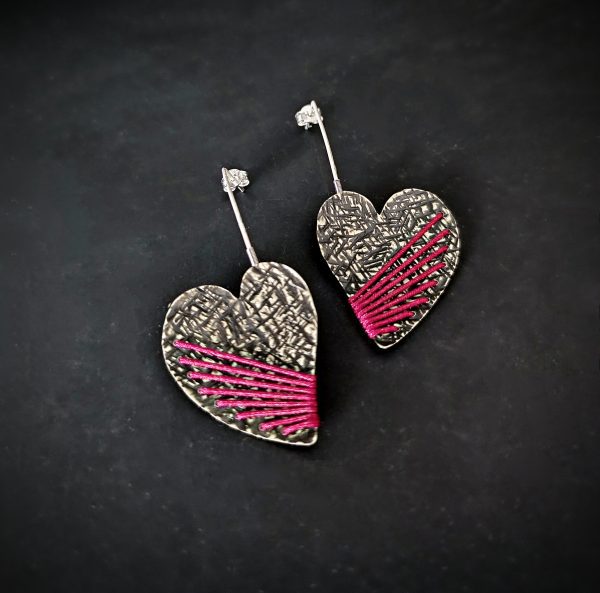 Heart earrings