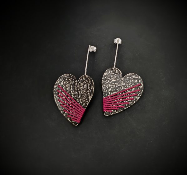 Heart earrings - Image 4