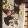 Whimsical Bird Charm Necklace – Handmade Ceramic Pastel Pendant on Gold Chain - Image 3