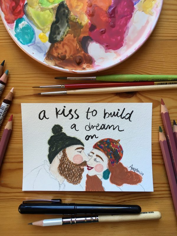 ORIGINAL CUSTOM personalised LOVE Illustration - Image 4