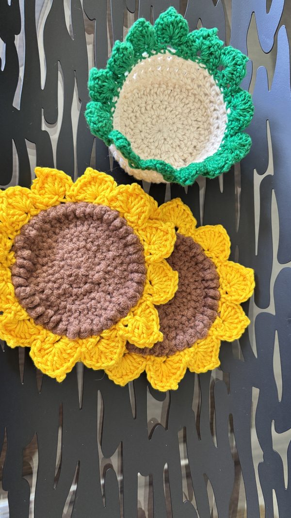 Coasters in Basket