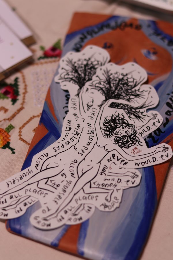 Vinyl STICKERS PACK 4 x Women Black & White - Image 2
