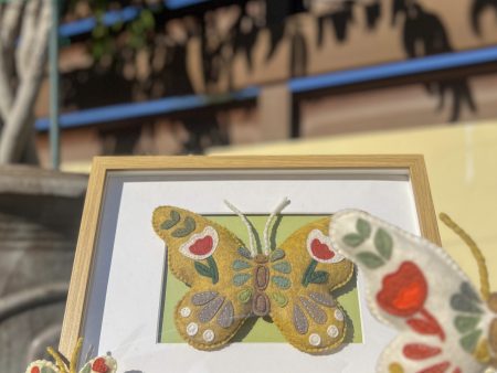 Felt Butterfly Ornaments