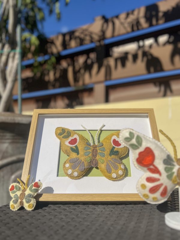 Felt Butterfly Ornaments