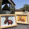 Framed Felt Cyprus Donkey - 3 variations