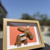 Framed Felt Cyprus Donkey - 3 variations - Image 4