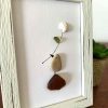 Seaglass Bird Artwork | Coastal Gift | Ocean-Inspired Home Decor