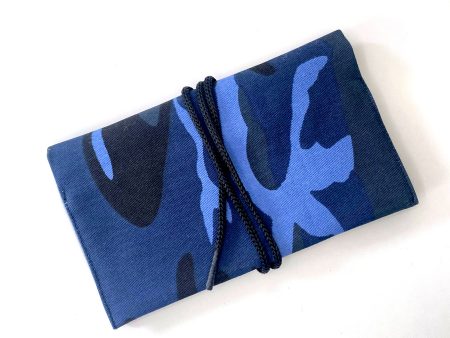 Tobacco Pouch - Blue Camouflage