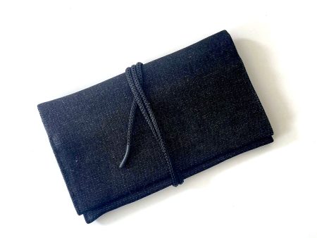 Tobacco Pouch - Black Denim