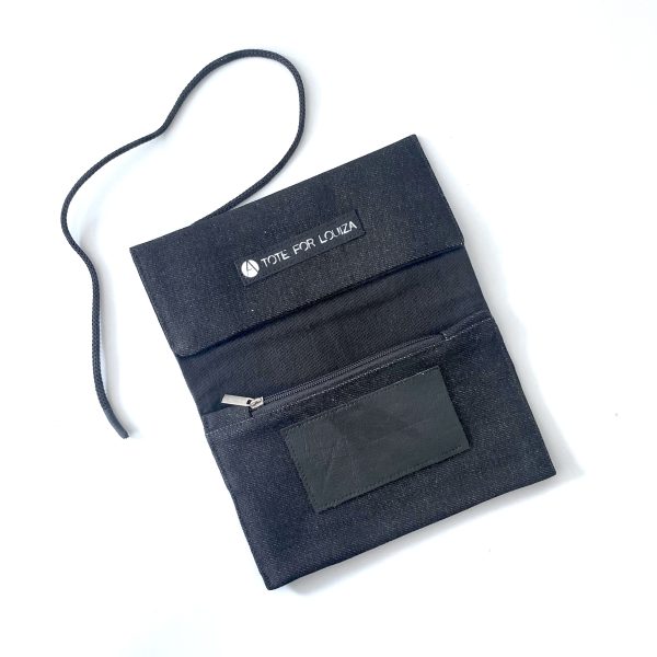 Tobacco Pouch - Black Denim - Image 2