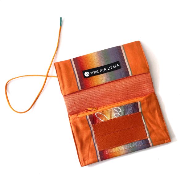 Tobacco Pouch - Orange Bright Rainbow Colours - Image 2