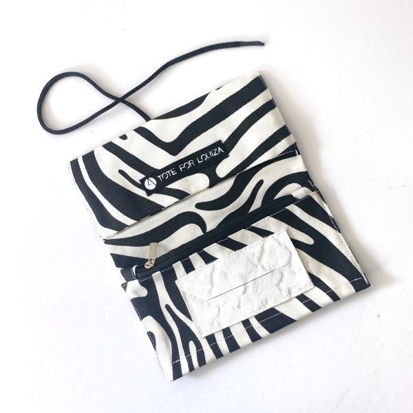 Tobacco Pouch - Black and White - Image 2