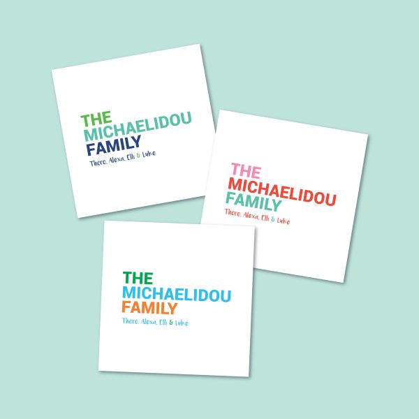 Family Names - Personalised Family Cards - Image 2
