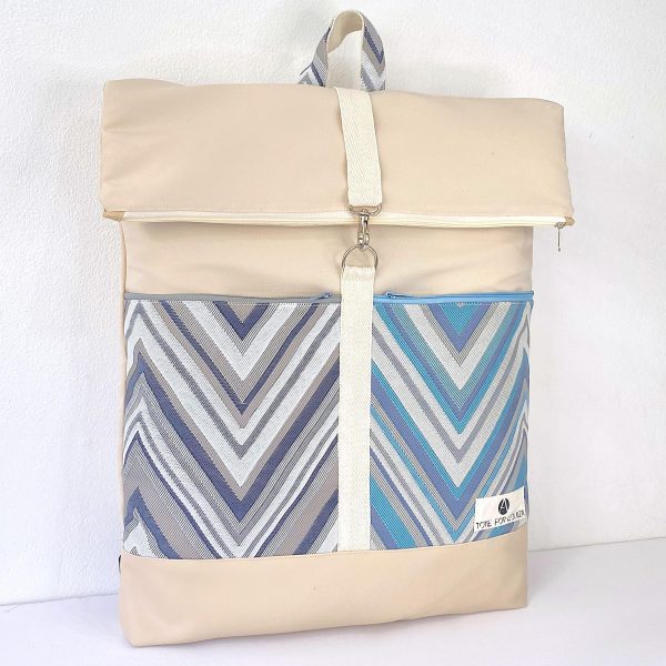 beige waterproof backpack 1