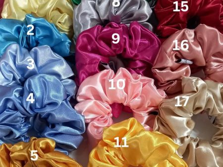 Pack of 10 Scrunchies (Mix)