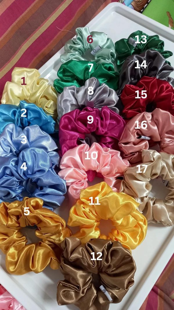 Pack of 10 Scrunchies (Mix)