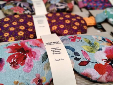 Lavender eye mask pillow
