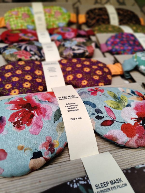 Lavender eye mask pillow