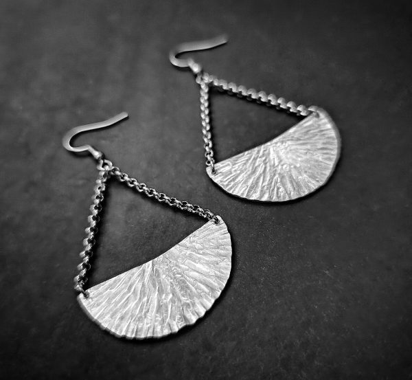 aluminium earrings
