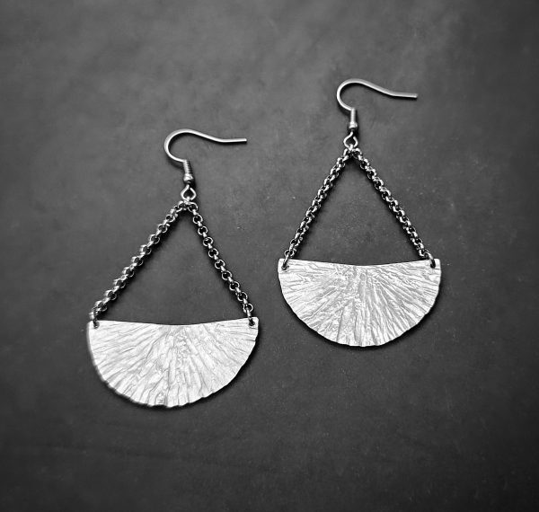 aluminium earrings