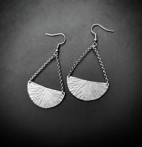 aluminium earrings