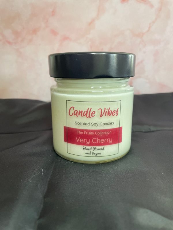 Handmade Soy Wax Candle in Glass Jar with Lid - 200gr - Image 7