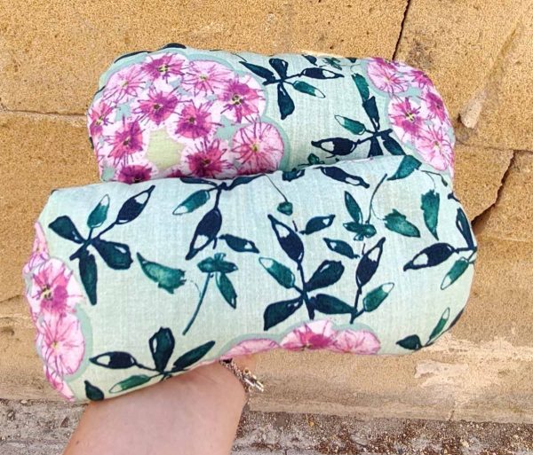 Lavender and Linseed Eye Pillow-Organic Flaxseed & Lavender Eye Mask for Sleep, Yoga, Heat or Cold Therapy - Image 20