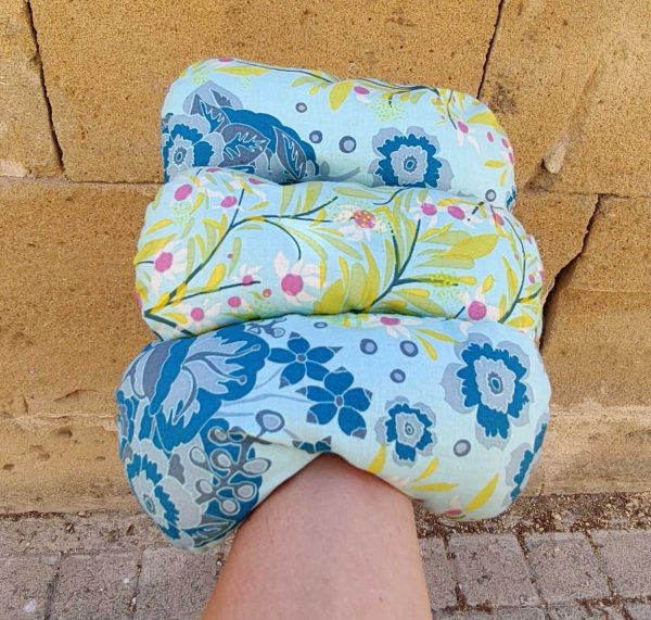 Lavender and Linseed Eye Pillow-Organic Flaxseed & Lavender Eye Mask for Sleep, Yoga, Heat or Cold Therapy - Image 18